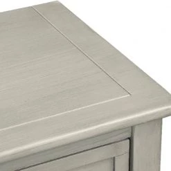 46 in. Antique Gray Standard Rectangle Wood Console Table by ATHMILE -ATHMILE Sales Store antique gray athmile console tables gz b2w20220799 1f 1000