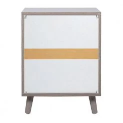 2-Drawer Antique Gray Nightstand (Set of 2) by ATHMILE -ATHMILE Sales Store antique gray athmile nightstands ddw1041pud4a 1f 1000