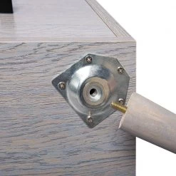 2-Drawer Antique Gray Nightstand (Set of 2) by ATHMILE -ATHMILE Sales Store antique gray athmile nightstands ddw1041pud4a c3 1000