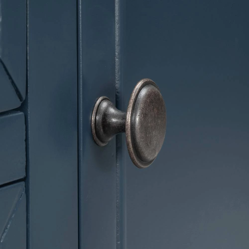 46 in. Light Navy Standard Rectangle Wood Console Table by ATHMILE 6 46 in. Light Navy Standard Rectangle Wood Console Table by ATHMILE - Image 6