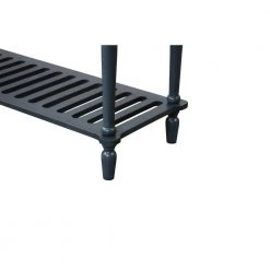 42 in. Antique Navy Standard Rectangle Wood Console Table with Bottom Shelf by ATHMILE -ATHMILE Sales Store antique navy athmile console tables z gzb2w20221138 c3 1000