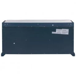Antique Navy Storage Bench 43 in. L x 15.7 in. W x 20 in. H by ATHMILE 16 Antique Navy Storage Bench 43 in. L x 15.7 in. W x 20 in. H by ATHMILE -ATHMILE Sales Store antique navy athmile dining benches gz b2w20221207 76 1000