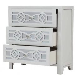 26 in. Antique White Standard Rectangle Wood Console Table by ATHMILE -ATHMILE Sales Store antique white athmile console tables gzx b2w20220595 77 1000