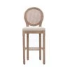 Beige Fabric Dining Chairs (Set of 2) by ATHMILE