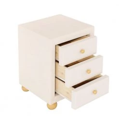 3-Drawers Upholstered Beige Nightstand (17 in. L x 15.7 in. W x 21 in. H) by ATHMILE 14 3-Drawers Upholstered Beige Nightstand (17 in. L x 15.7 in. W x 21 in. H) by ATHMILE -ATHMILE Sales Store beige athmile nightstands gz b2w20221696 44 1000