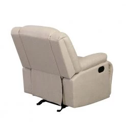 Beige Fabric Recliner Chair with Thick Seat and Backrest(Set of 1) by ATHMILE -ATHMILE Sales Store beige athmile recliners gz b2w20221390 fa 1000