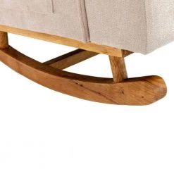 Beige Polyester Rocking Chair (Set of 1) by ATHMILE -ATHMILE Sales Store beige athmile rockers gliders ottomans gz b2w20220816 fa 1000