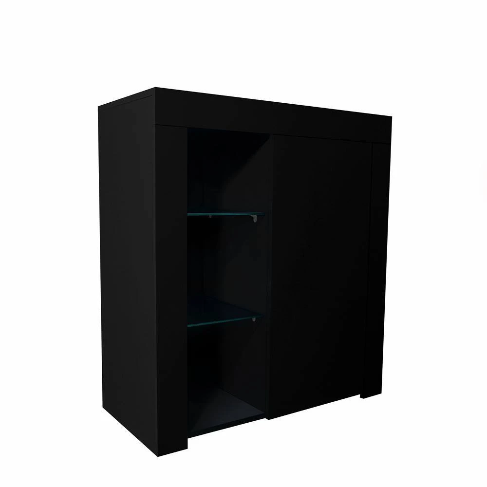 Black China Cabinet by ATHMILE 2 Black China Cabinet by ATHMILE - Image 2