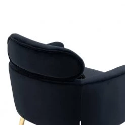 Black Velvet Accent Chair (Set of 1) by ATHMILE 14 Black Velvet Accent Chair (Set of 1) by ATHMILE -ATHMILE Sales Store black athmile accent chairs gz b2w20221721 44 1000