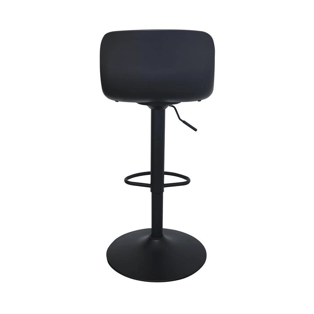 31.89 in. Black Fabric Bar Stool (Set of 2) by ATHMILE 6 31.89 in. Black Fabric Bar Stool (Set of 2) by ATHMILE - Image 6