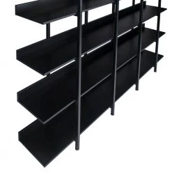 70.87 in. Black 5-Shelf Standard Bookcase by ATHMILE 10 70.87 in. Black 5-Shelf Standard Bookcase by ATHMILE -ATHMILE Sales Store black athmile bookcases bookshelves ccwf286176aab 4f 1000