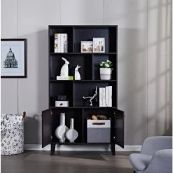 67 in. Black 3-Shelf Standard Bookcase by ATHMILE 15 67 in. Black 3-Shelf Standard Bookcase by ATHMILE -ATHMILE Sales Store black athmile bookcases bookshelves dsw96539590 31 1000