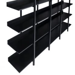 70.87 in. Black 5-Tier Bookcase Home Office Open Bookshelf with Metal Frame by ATHMILE 12 70.87 in. Black 5-Tier Bookcase Home Office Open Bookshelf with Metal Frame by ATHMILE -ATHMILE Sales Store black athmile bookcases bookshelves gz wf286176aab 4f 1000