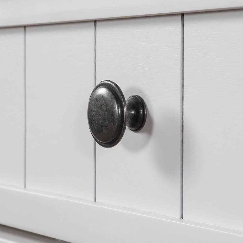 35.4 in. WhiteStandard Rectangle Wood Console Table by ATHMILE 4 35.4 in. WhiteStandard Rectangle Wood Console Table by ATHMILE - Image 4