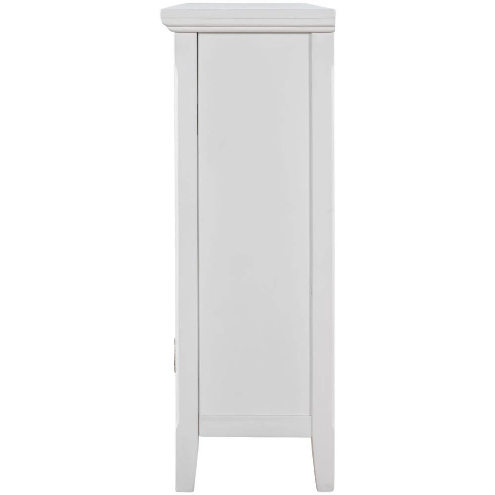 35.4 in. WhiteStandard Rectangle Wood Console Table by ATHMILE 2 35.4 in. WhiteStandard Rectangle Wood Console Table by ATHMILE - Image 2