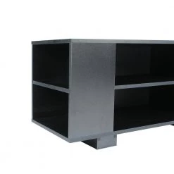 59.06 in. Black Standard Rectangle Particle Board Console Table by ATHMILE 11 59.06 in. Black Standard Rectangle Particle Board Console Table by ATHMILE -ATHMILE Sales Store black athmile console tables dsw33128746 4f 1000