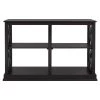 46.5 in. Black Standard Rectangle Wood Console Table by ATHMILE