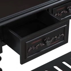 52 in. W Black Standard Rectangle Wood Console Table by ATHMILE 14 52 in. W Black Standard Rectangle Wood Console Table by ATHMILE -ATHMILE Sales Store black athmile console tables gz b2w20220844 44 1000