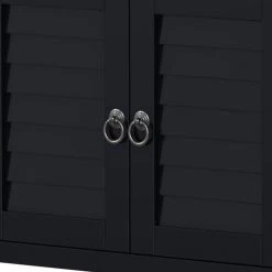 45.28 in. Black Standard Rectangle Wood Console Table by ATHMILE 14 45.28 in. Black Standard Rectangle Wood Console Table by ATHMILE -ATHMILE Sales Store black athmile console tables gzx b2w20221335 66 1000