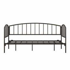 Black Twin Size Metal Daybed by ATHMILE