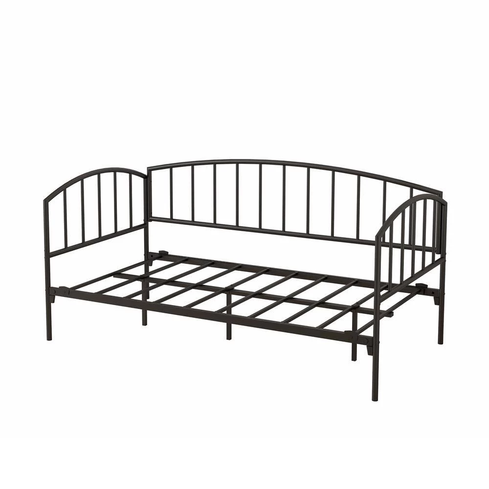 Black Twin Size Metal Daybed by ATHMILE 2 Black Twin Size Metal Daybed by ATHMILE - Image 2