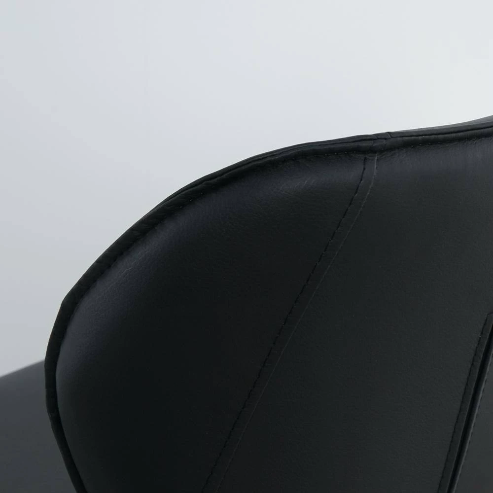 Black PU Dining Chairs (Set of 4) by ATHMILE 4 Black PU Dining Chairs (Set of 4) by ATHMILE - Image 4