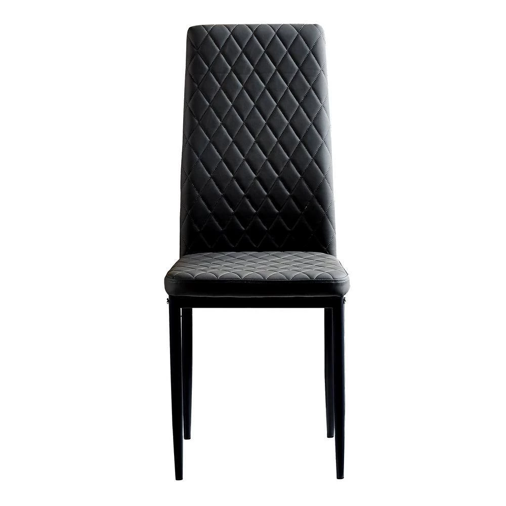 Black Dining Chair (Set of 4) by ATHMILE 4 Black Dining Chair (Set of 4) by ATHMILE - Image 4
