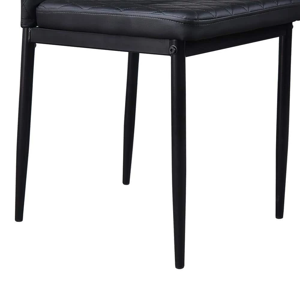 Black Dining Chair (Set of 4) by ATHMILE 7 Black Dining Chair (Set of 4) by ATHMILE - Image 7