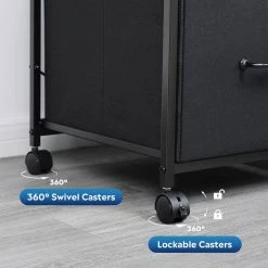 Black 3-Drawer Wood File Cabinet with Open Storage Shelves by ATHMILE 13 Black 3-Drawer Wood File Cabinet with Open Storage Shelves by ATHMILE -ATHMILE Sales Store black athmile file cabinets gz b2w20221416 66 1000