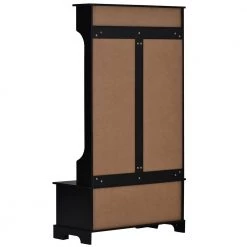 Black Hall Tree with 4-Hooks and Hinged Lid by ATHMILE 7 Black Hall Tree with 4-Hooks and Hinged Lid by ATHMILE -ATHMILE Sales Store black athmile hall trees ccwf284421aab c3 1000