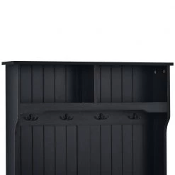 Black Hall Trees with 4-Hooks by ATHMILE -ATHMILE Sales Store black athmile hall trees ddwf287813aab c3 1000