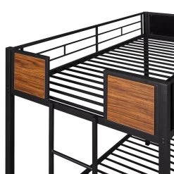 Black Metal Frame Twin Bed Frame by ATHMILE 12 Black Metal Frame Twin Bed Frame by ATHMILE -ATHMILE Sales Store black athmile kids beds dsmf286439aad 1f 1000