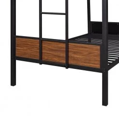 Black Metal Frame Twin Bed Frame by ATHMILE 13 Black Metal Frame Twin Bed Frame by ATHMILE -ATHMILE Sales Store black athmile kids beds dsmf286439aad 44 1000