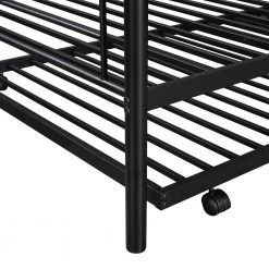 Black Metal Frame Twin Bed Frame by ATHMILE 11 Black Metal Frame Twin Bed Frame by ATHMILE -ATHMILE Sales Store black athmile kids beds dsmf291667aab 4f 1000