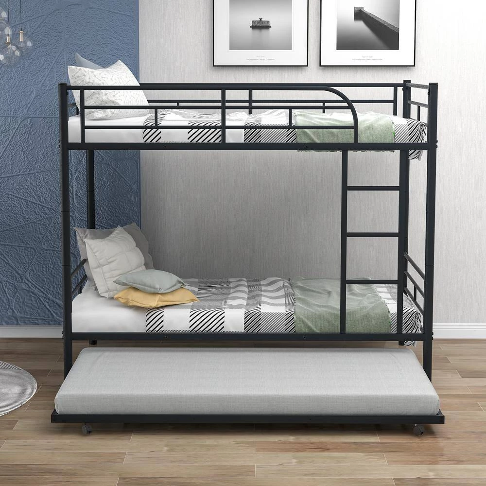 Black Metal Frame Twin Bed Frame by ATHMILE 7 Black Metal Frame Twin Bed Frame by ATHMILE - Image 7