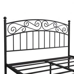 59.84 in. W Black Metal Frame Queen Platform Bed by ATHMILE 8 59.84 in. W Black Metal Frame Queen Platform Bed by ATHMILE -ATHMILE Sales Store black athmile platform beds dsz tw84036135 c3 1000