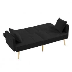 69.2 in.W Black Fabric Twin Size Sofa Bed by ATHMILE 14 69.2 in.W Black Fabric Twin Size Sofa Bed by ATHMILE -ATHMILE Sales Store black athmile sofa beds gz b2w20222242 fa 1000