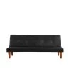 68.11 in. W PU Leather Convertible Folding Futon Twin Size Sofa Bed by ATHMILE