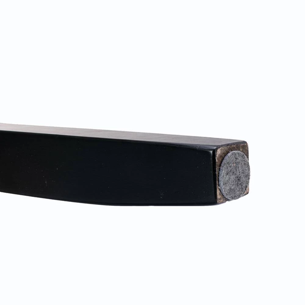 Black Brown Textile Dining Chairs (Set of 2) by ATHMILE 4 Black Brown Textile Dining Chairs (Set of 2) by ATHMILE - Image 4