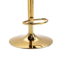 49.2 in. Blue Velvet Bar Stool (Set of 1) by ATHMILE -ATHMILE Sales Store blue athmile bar stools ddw39540817 44 1000