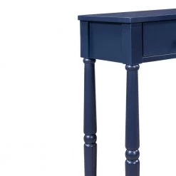 58 in. Blue Standard Rectangle Wood Console Table by ATHMILE 10 58 in. Blue Standard Rectangle Wood Console Table by ATHMILE -ATHMILE Sales Store blue athmile console tables ccwf212302aav 4f 1000