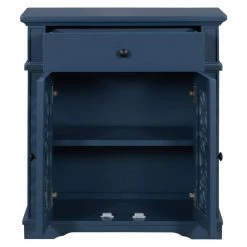 30.3 in. Blue Standard Rectangle Wood Console Table by ATHMILE 9 30.3 in. Blue Standard Rectangle Wood Console Table by ATHMILE -ATHMILE Sales Store blue athmile console tables ddwf290945aav c3 1000