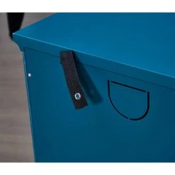 35.43 in. Teal Blue Standard Rectangle Wood Console Table by ATHMILE -ATHMILE Sales Store blue athmile console tables dsw96539591 4f 1000