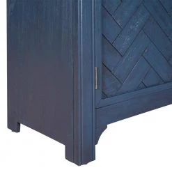 15 in. Antique Blue Standard Rectangle Wood Console Table by ATHMILE -ATHMILE Sales Store blue athmile console tables dswf284635aav 1f 1000