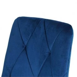 Blue Fabric Dining Chairs (Set of 2) by ATHMILE -ATHMILE Sales Store blue athmile dining chairs ddw21037658 4f 1000
