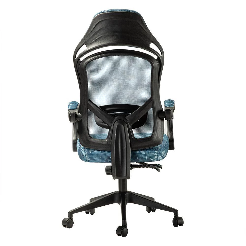 Blue Swivel Gaming Chair with Adjustable Height by ATHMILE 6 Blue Swivel Gaming Chair with Adjustable Height by ATHMILE - Image 6