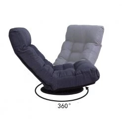 22.8 in. Blue Fabric Single Sofa Reclining Chair Japanese Chair Lazy Sofa Tatami Balcony Reclining Chair Leisure Sofa by ATHMILE -ATHMILE Sales Store blue athmile gaming chairs gz w24417915 1f 1000