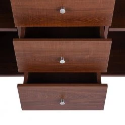 Brown China Cabinet by ATHMILE -ATHMILE Sales Store brown athmile accent cabinets ddw131449239 c3 1000