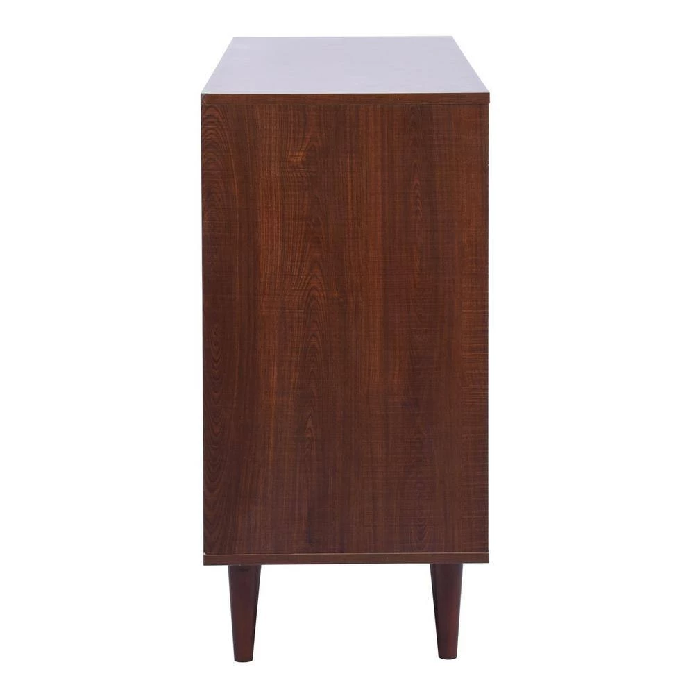 Brown China Cabinet by ATHMILE 2 Brown China Cabinet by ATHMILE - Image 2