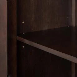 Brown Wood Accent Buffet Sideboard Storage Cabinet with Doors and Adjustable Shelf by ATHMILE 15 Brown Wood Accent Buffet Sideboard Storage Cabinet with Doors and Adjustable Shelf by ATHMILE -ATHMILE Sales Store brown athmile accent cabinets gz wf281384aad 1f 1000